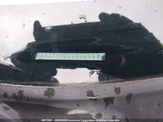 2020 Mitsubishi Rvr Se/sel/limited/gt მანქანა იყიდება აუქციონზე, vin: JA4AJ4AW0LU602559, აუქციონის ნომერი: 40072561