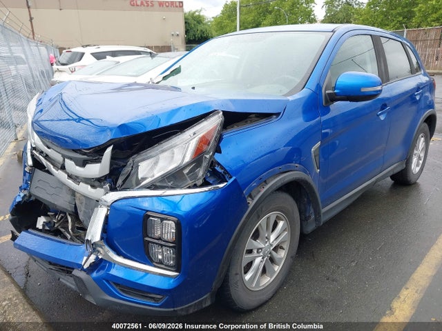 2020 Mitsubishi Rvr Se/sel/limited/gt მანქანა იყიდება აუქციონზე, vin: JA4AJ4AW0LU602559, აუქციონის ნომერი: 40072561