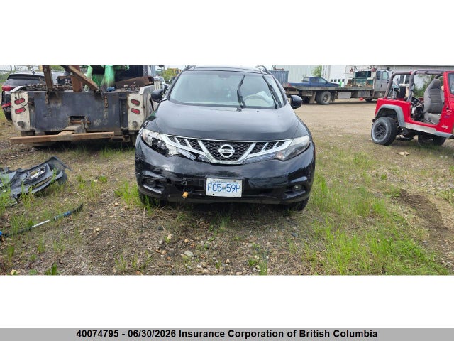 Aukcja sprzedaży 2011 Nissan Murano S/sl/le, vin: JN8AZ1MW6BW172942, numer aukcji: 40074795