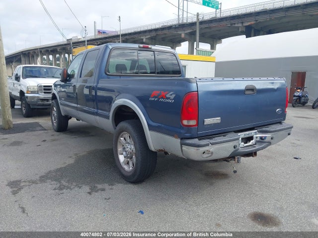 40074802 :رقم المزاد ، 1FTWW31P95EA25639 vin ، 2005 Ford F350 مزاد بيع