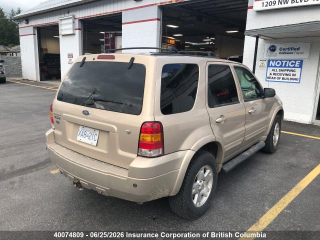 40074809 :رقم المزاد ، 1FMCU94117KB32882 vin ، 2007 Ford Escape Limited مزاد بيع