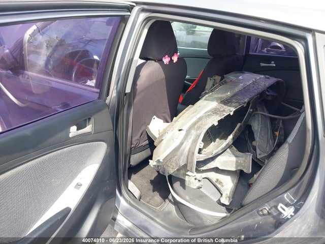 40074810 :رقم المزاد ، KMHCT5AE8CU015463 vin ، 2012 Hyundai Accent Gls/gs مزاد بيع
