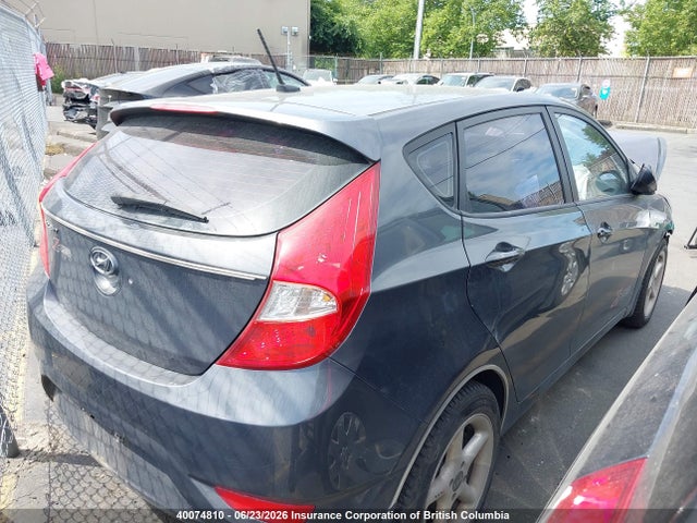 40074810 :رقم المزاد ، KMHCT5AE8CU015463 vin ، 2012 Hyundai Accent Gls/gs مزاد بيع