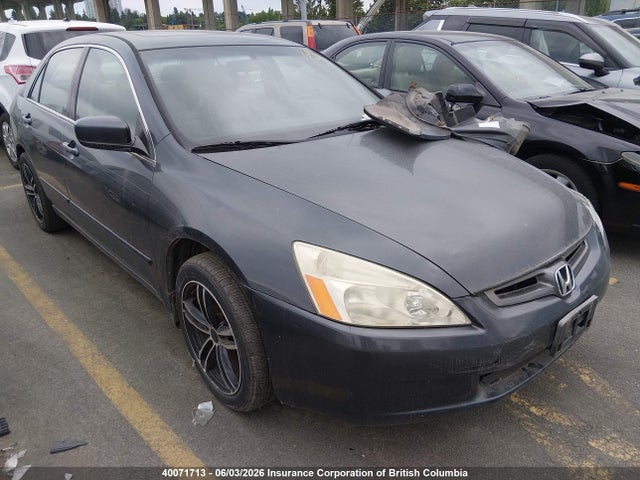 2003 Honda Accord Ex მანქანა იყიდება აუქციონზე, vin: 1HGCM56653A811433, აუქციონის ნომერი: 40071713