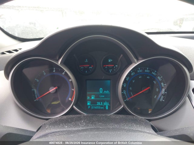 Продаж на аукціоні авто 2012 Chevrolet Cruze, vin: 1G1PC5SH7C7362191, номер лоту: 40074825