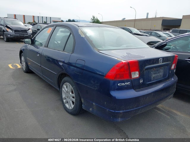 2005 Honda Civic მანქანა იყიდება აუქციონზე, vin: 2HGES156X5H026192, აუქციონის ნომერი: 40074827