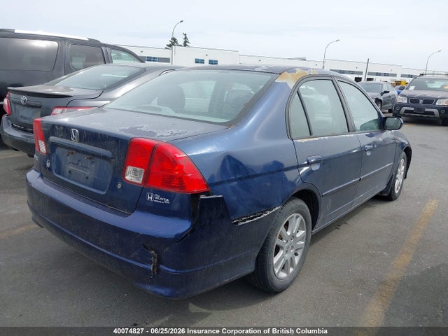 2005 Honda Civic მანქანა იყიდება აუქციონზე, vin: 2HGES156X5H026192, აუქციონის ნომერი: 40074827