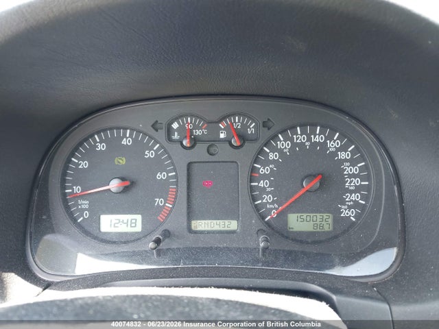 40074832 :رقم المزاد ، WVWSE21J23W493761 vin ، 2003 Volkswagen Jetta مزاد بيع