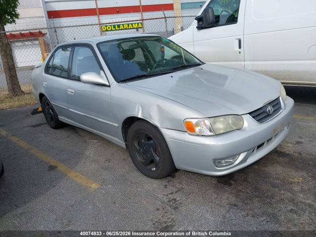 40074833 :رقم المزاد ، 2T1BR12E11C830085 vin ، 2001 Toyota Corolla Ce/le/s مزاد بيع