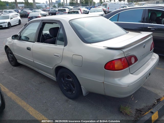 2001 Toyota Corolla Ce/le/s მანქანა იყიდება აუქციონზე, vin: 2T1BR12E11C830085, აუქციონის ნომერი: 40074833