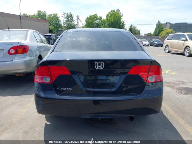 2006 Honda Civic მანქანა იყიდება აუქციონზე, vin: 1HGFA16456L800695, აუქციონის ნომერი: 40074834