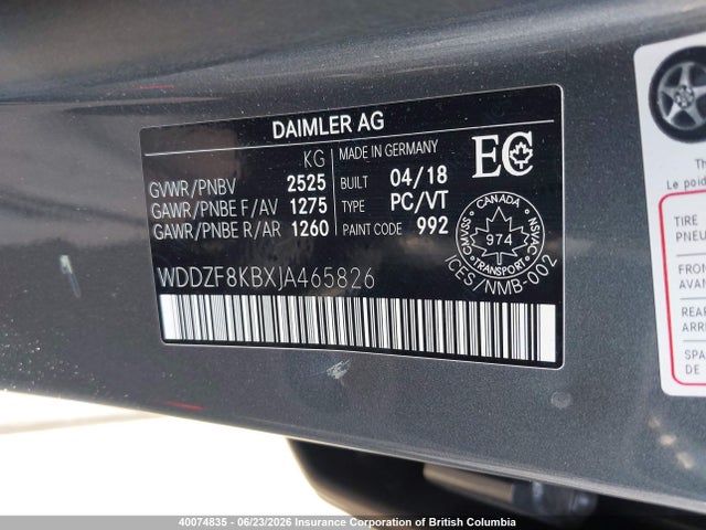 Продажа на аукционе авто 2018 Mercedes-benz Amg E 63 S 4matic, vin: WDDZF8KBXJA465826, номер лота: 40074835