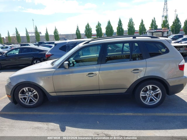 2007 Bmw X3 მანქანა იყიდება აუქციონზე, vin: WBXPC73417WE50931, აუქციონის ნომერი: 40074838