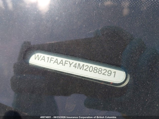 WA1FAAFY4M2088291 Audi Q5