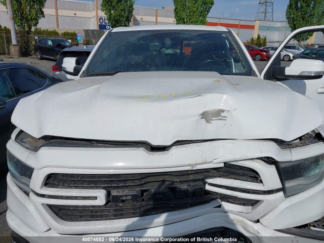 40074852 :رقم المزاد ، 1C6SRFVT2NN478586 vin ، 2022 Ram 1500 Sport مزاد بيع