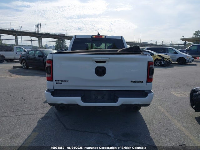 40074852 :رقم المزاد ، 1C6SRFVT2NN478586 vin ، 2022 Ram 1500 Sport مزاد بيع