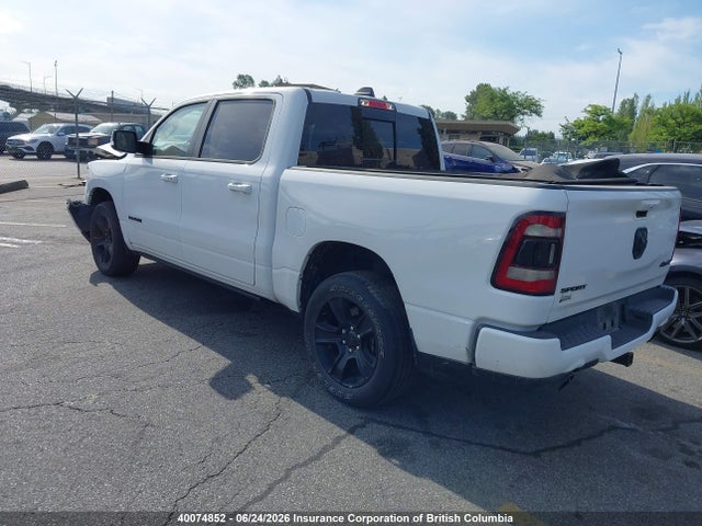 40074852 :رقم المزاد ، 1C6SRFVT2NN478586 vin ، 2022 Ram 1500 Sport مزاد بيع