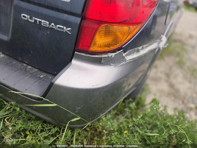 40074857 :رقم المزاد ، 4S4BP61C257305557 vin ، 2005 Subaru Legacy Outback 2.5i مزاد بيع