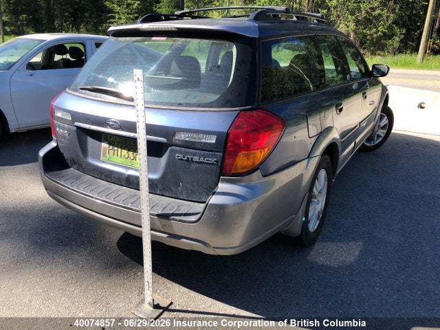 40074857 :رقم المزاد ، 4S4BP61C257305557 vin ، 2005 Subaru Legacy Outback 2.5i مزاد بيع