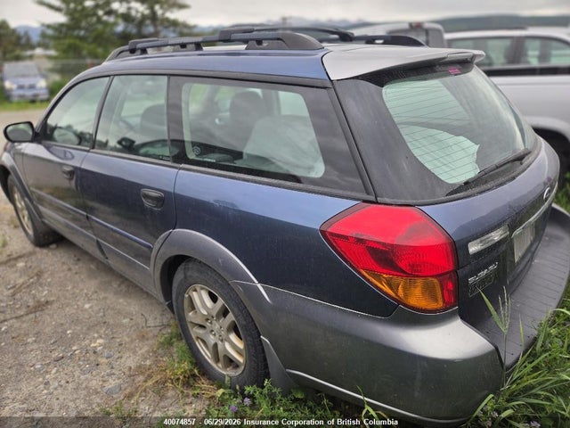 40074857 :رقم المزاد ، 4S4BP61C257305557 vin ، 2005 Subaru Legacy Outback 2.5i مزاد بيع