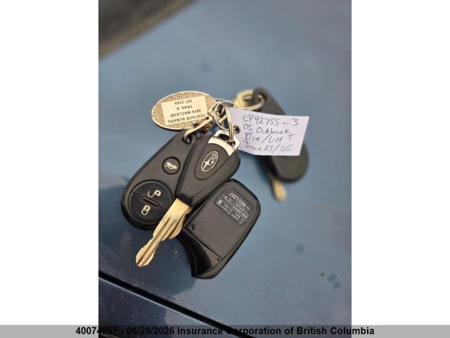 40074857 :رقم المزاد ، 4S4BP61C257305557 vin ، 2005 Subaru Legacy Outback 2.5i مزاد بيع