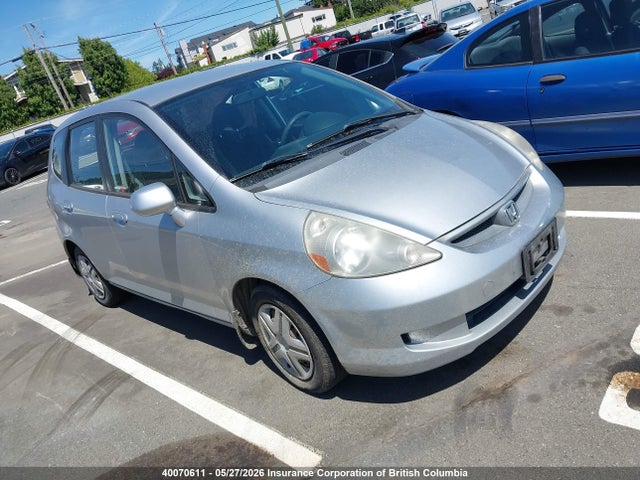 2007 Honda Fit მანქანა იყიდება აუქციონზე, vin: JHMGD384X7S805559, აუქციონის ნომერი: 40070611