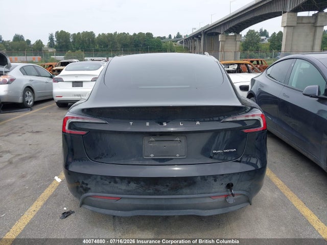 Aukcja sprzedaży 2025 Tesla Model 3 Long Range, vin: 5YJ3E1EB6SF910495, numer aukcji: 40074880