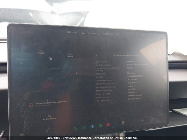 Aukcja sprzedaży 2025 Tesla Model 3 Long Range, vin: 5YJ3E1EB6SF910495, numer aukcji: 40074880