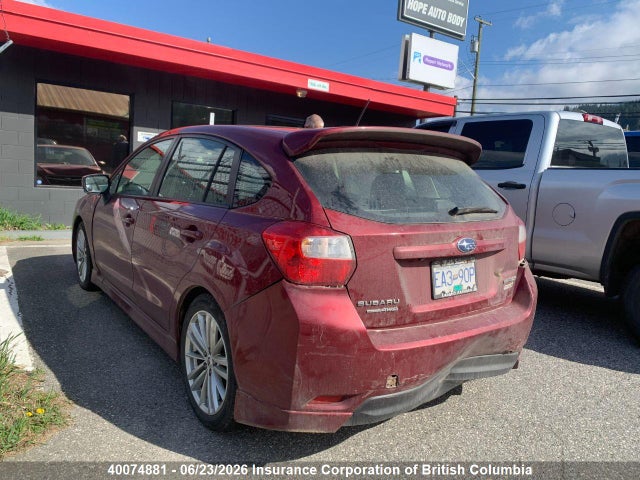 JF1GPAH60G8235170 Subaru Impreza 2.0i Sport Package