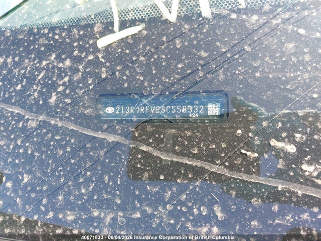 2025 Toyota Rav4 Xle/xle Premium მანქანა იყიდება აუქციონზე, vin: 2T3R1RFV2SC558332, აუქციონის ნომერი: 40071833