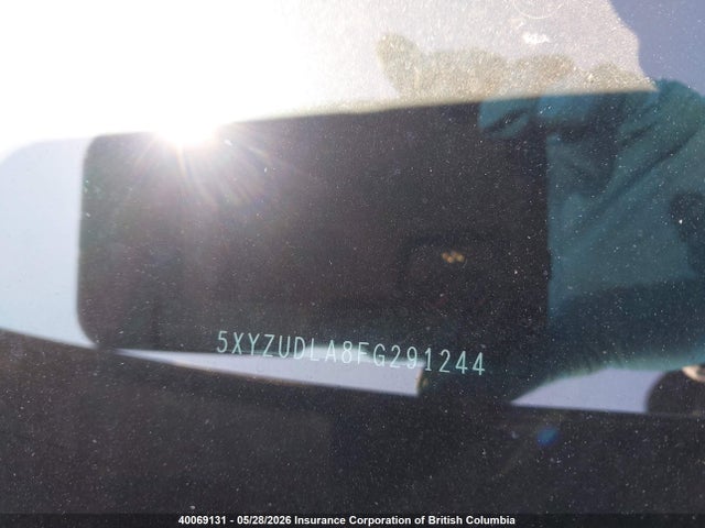 40069131 :رقم المزاد ، 5XYZUDLA8FG291244 vin ، 2015 Hyundai Santa Fe Sport مزاد بيع