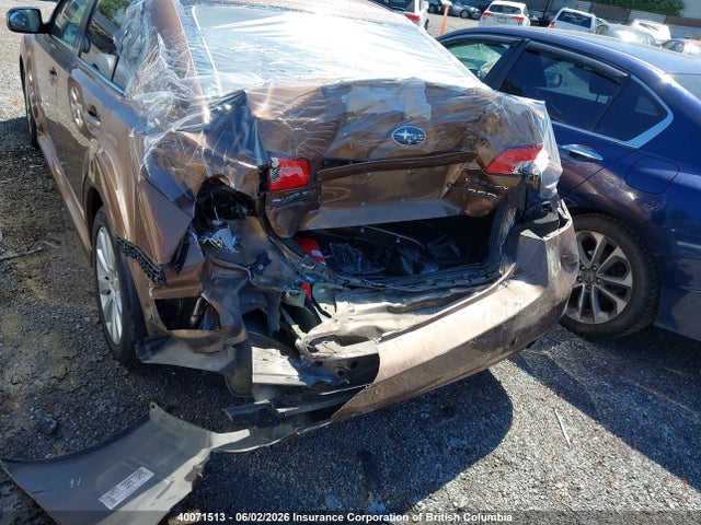 Aukcja sprzedaży 2011 Subaru Legacy 3.6r Limited, vin: 4S3BMJL61B2244153, numer aukcji: 40071513
