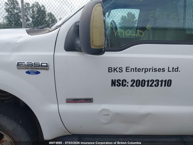40074895 :رقم المزاد ، 1FDWF37P16ED66540 vin ، 2006 Ford F350 مزاد بيع
