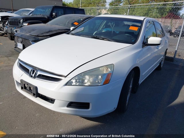 2007 Honda Accord Ex მანქანა იყიდება აუქციონზე, vin: 1HGCM55777A811241, აუქციონის ნომერი: 40068164