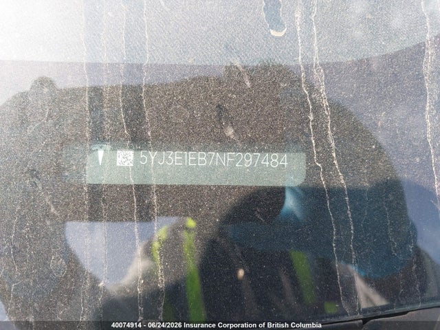 2022 Tesla Model 3 მანქანა იყიდება აუქციონზე, vin: 5YJ3E1EB7NF297484, აუქციონის ნომერი: 40074914