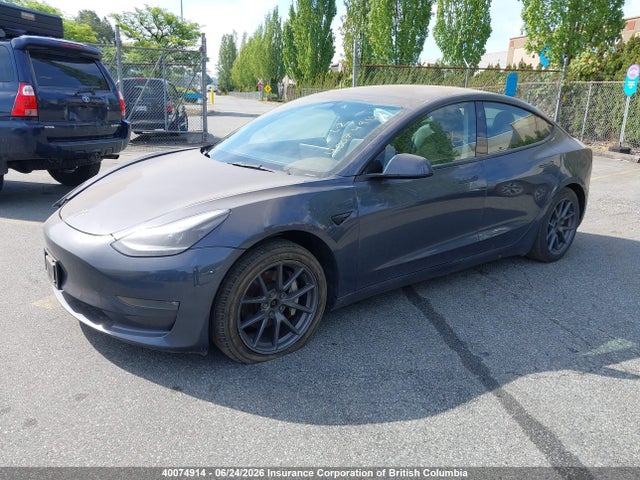2022 Tesla Model 3 მანქანა იყიდება აუქციონზე, vin: 5YJ3E1EB7NF297484, აუქციონის ნომერი: 40074914