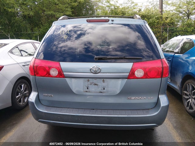 Aukcja sprzedaży 2009 Toyota Sienna Ce/le, vin: 5TDZK23C29S252491, numer aukcji: 40072452