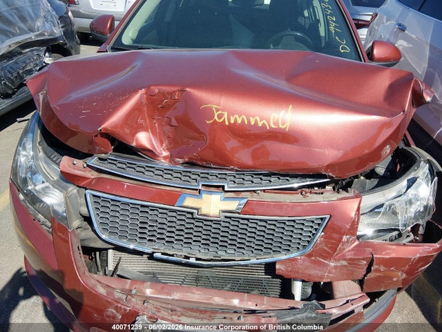 2013 Chevrolet Cruze Lt მანქანა იყიდება აუქციონზე, vin: 1G1PC5SB8D7216119, აუქციონის ნომერი: 40071239