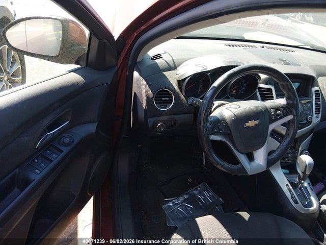 2013 Chevrolet Cruze Lt მანქანა იყიდება აუქციონზე, vin: 1G1PC5SB8D7216119, აუქციონის ნომერი: 40071239