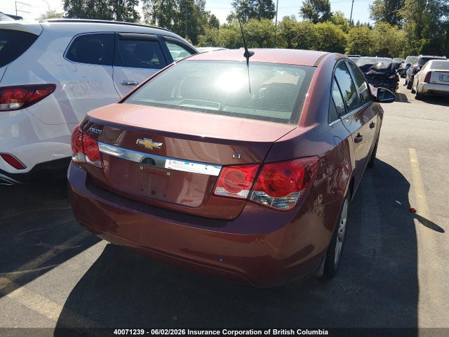 2013 Chevrolet Cruze Lt მანქანა იყიდება აუქციონზე, vin: 1G1PC5SB8D7216119, აუქციონის ნომერი: 40071239