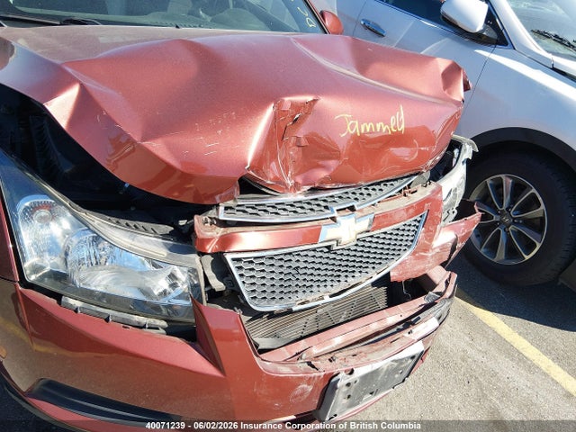 2013 Chevrolet Cruze Lt მანქანა იყიდება აუქციონზე, vin: 1G1PC5SB8D7216119, აუქციონის ნომერი: 40071239