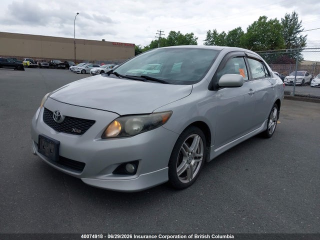 2009 Toyota Corolla Xrs მანქანა იყიდება აუქციონზე, vin: 2T1BE40E89C003678, აუქციონის ნომერი: 40074918