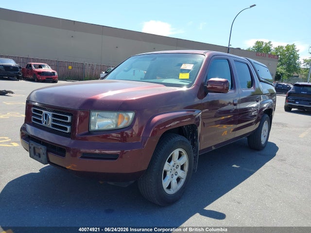 2007 Honda Ridgeline Rtl მანქანა იყიდება აუქციონზე, vin: 2HJYK16587H001002, აუქციონის ნომერი: 40074921