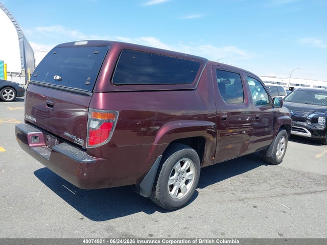 2007 Honda Ridgeline Rtl მანქანა იყიდება აუქციონზე, vin: 2HJYK16587H001002, აუქციონის ნომერი: 40074921