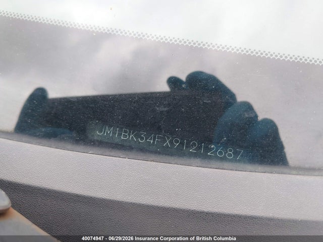 Продаж на аукціоні авто 2009 Mazda Mazda3 Gx, vin: JM1BK34FX91212687, номер лоту: 40074947