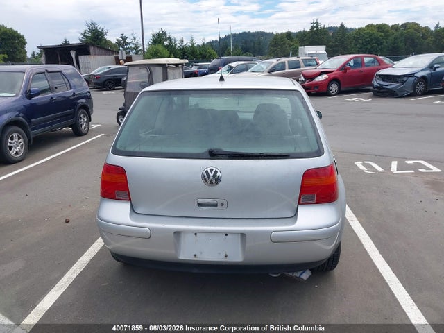 40071859 :رقم المزاد ، 9BWBT21J114060341 vin ، 2001 Volkswagen Golf Gl مزاد بيع