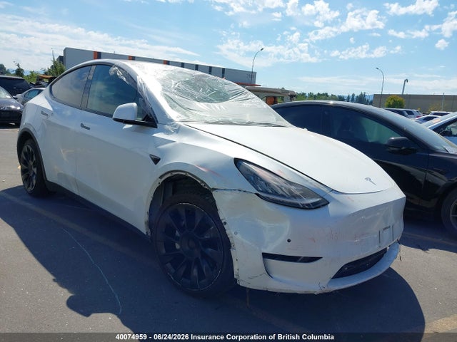 Продажа на аукционе авто 2021 Tesla Model Y, vin: 5YJYGDEE0MF153298, номер лота: 40074959