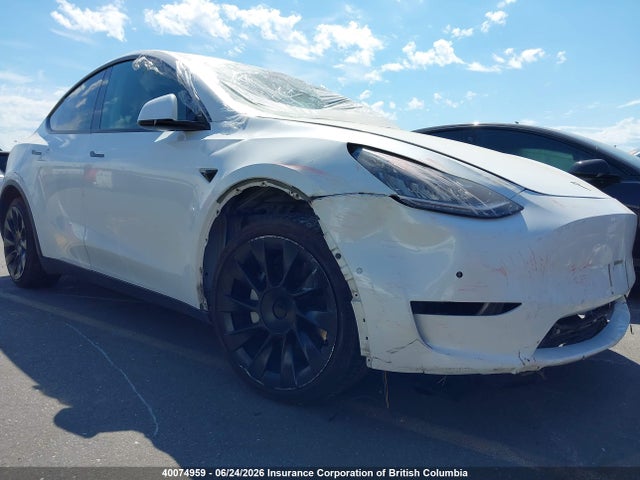 2021 Tesla Model Y მანქანა იყიდება აუქციონზე, vin: 5YJYGDEE0MF153298, აუქციონის ნომერი: 40074959