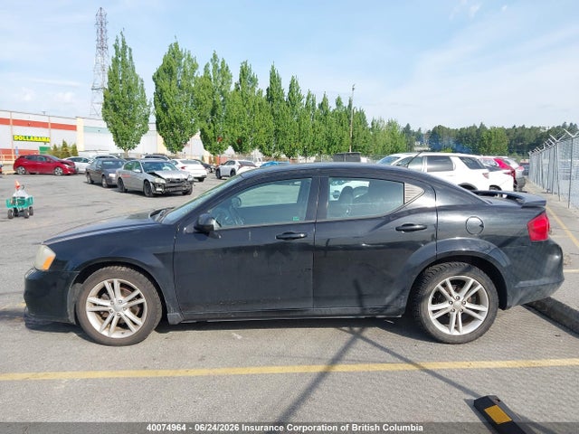 2012 Dodge Avenger Sxt მანქანა იყიდება აუქციონზე, vin: 1C3CDZCB9CN133158, აუქციონის ნომერი: 40074964