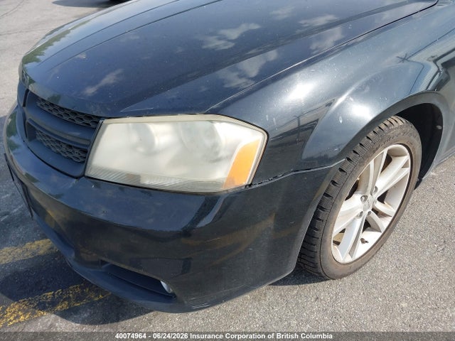 2012 Dodge Avenger Sxt მანქანა იყიდება აუქციონზე, vin: 1C3CDZCB9CN133158, აუქციონის ნომერი: 40074964